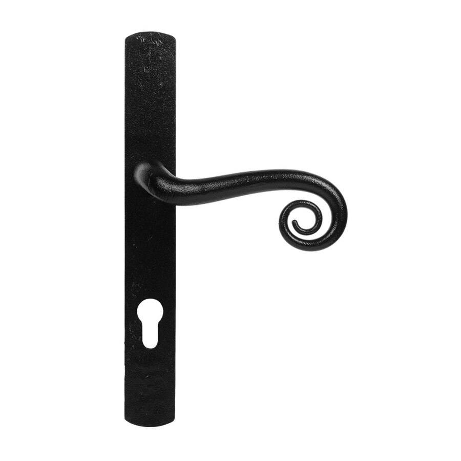 black antique door furniture